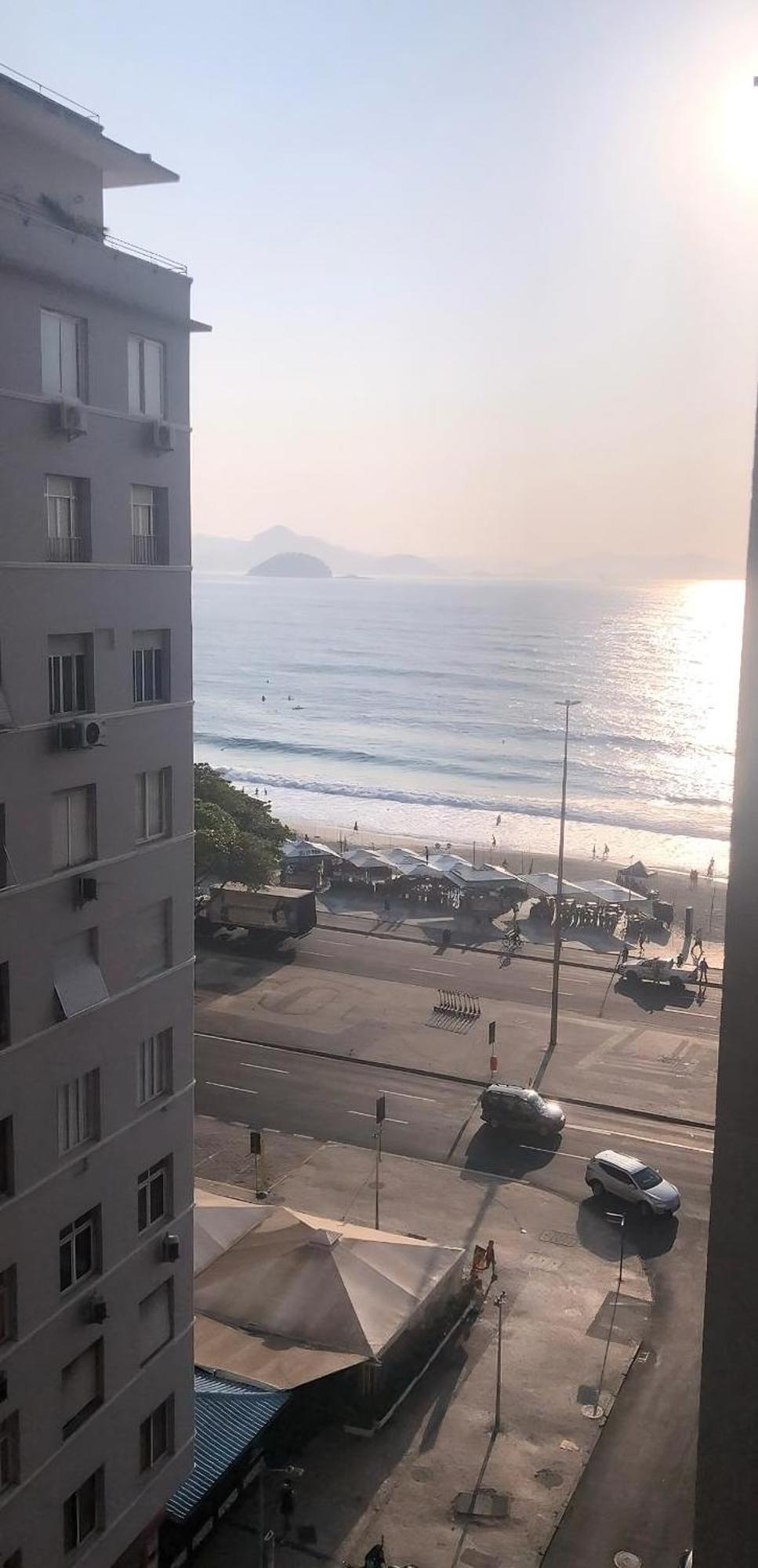 Confortavel Estudio Com Linda Vista Do Mar Rio de Janeiro Exteriér fotografie